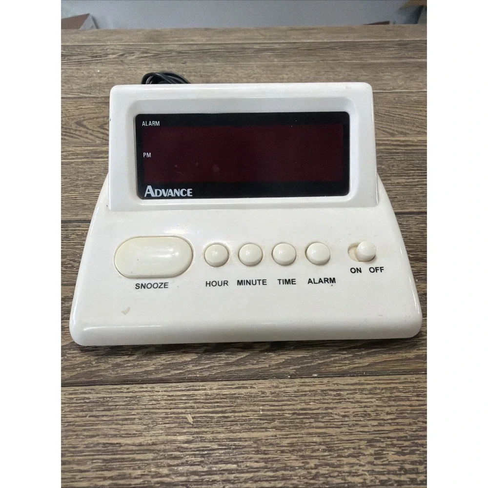 VTG Advance Digital Alarm Clock Tested Works! Model 4042